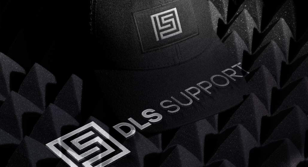 Die hard fans. Rearview of a crowd at a music gig with their han