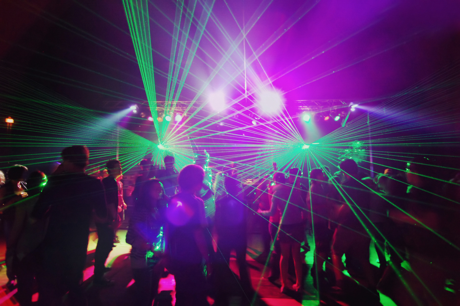 People on dance floor